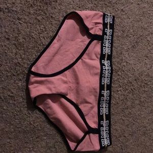 Pink under wear